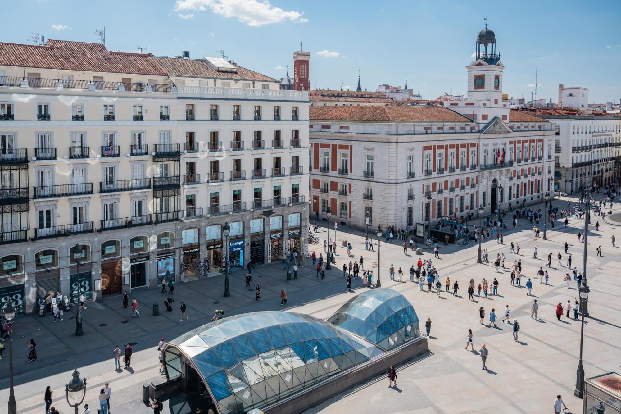Albergue Luthia Puerta Del Sol Madrid Exterior foto